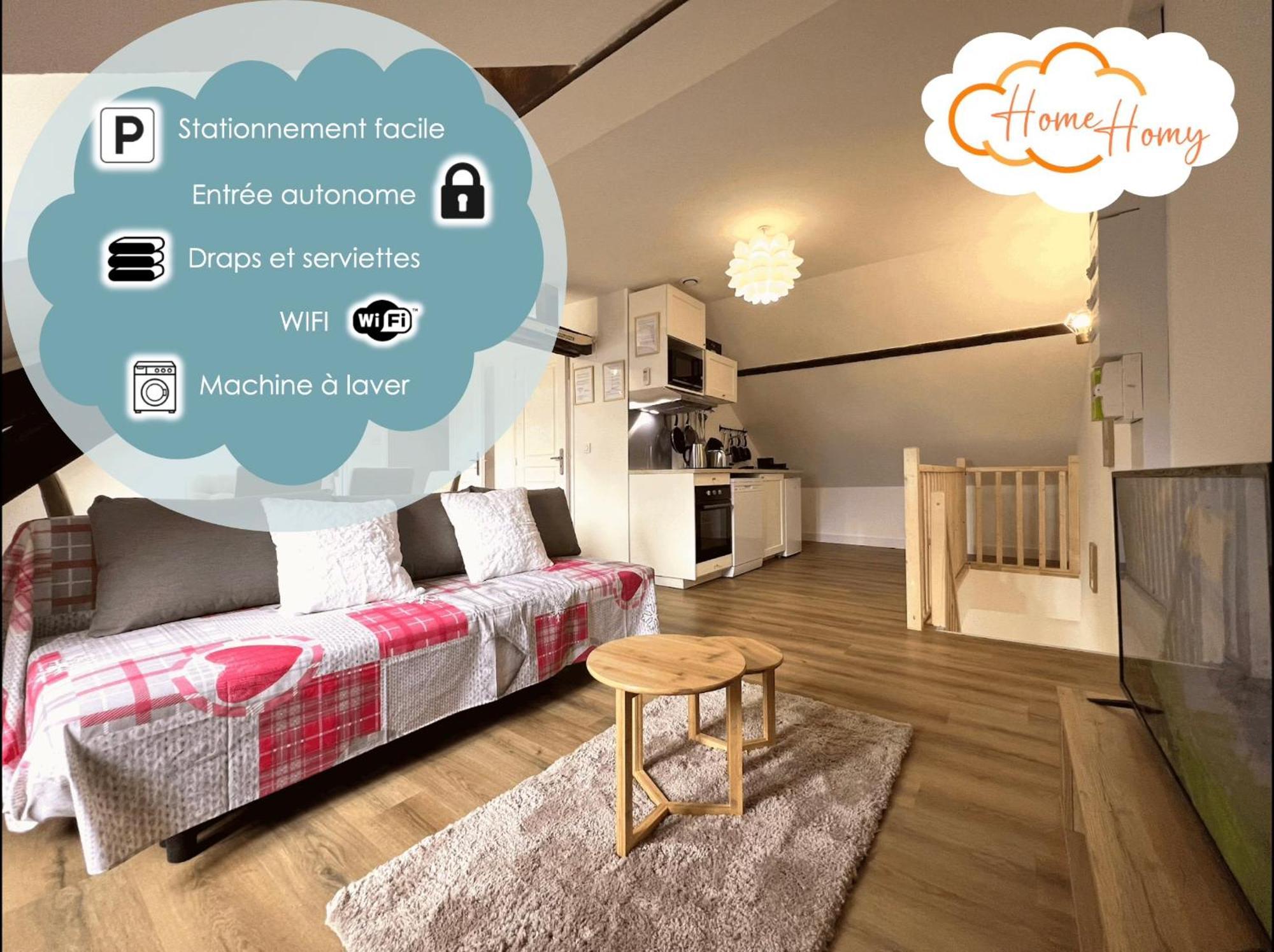 Le Chalet - Home Homy Montluçon Zewnętrze zdjęcie
